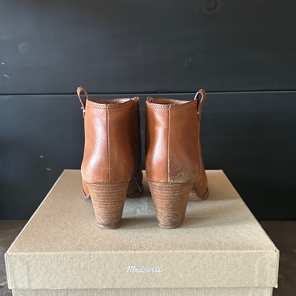 Madewell Women's English Saddle Ankle Boots - Picture 3 of 5